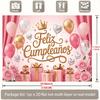 1pc Photography Birthday Background - Polyester Banner