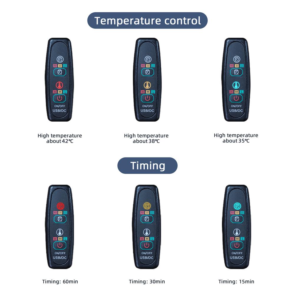 USB Electric Heated Blanket Car Office Warm Blanket Heater Winter Home Knee Pad Warmer Heating