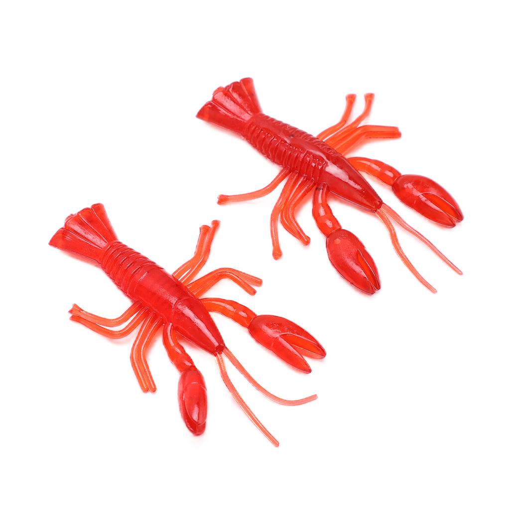 Fishing Shrimps Lures Glowing Luminous Soft   Lifelike Silicone Shirmps Bait