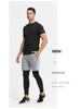Men's Quick-Dry Reflective Running & Fitness Suit - 4-Piece Set