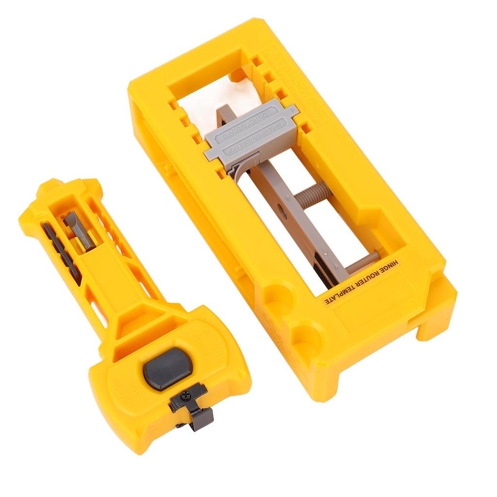 Door Hinge Latch Installation Kit Plastic Accurate Adjustable Door Hinge Jig and Latch Installation