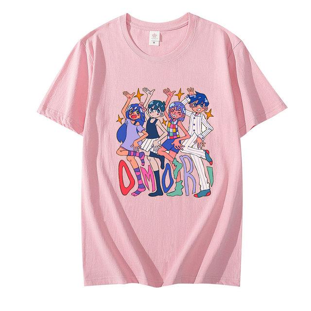 Tričko Omori 100% čistá bavlna Omori Game Rpg Anime Omocat Teen Videohra Aubrey Young Hero Hra Omori Kelsey Boy Lofi Monster