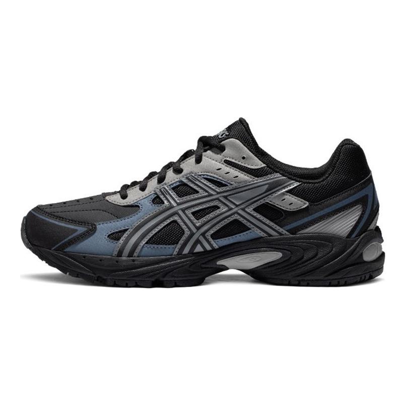Asics Gel-170 Fabric Synthetic Leather Comfortable Sports Durable Low-Top Lifestyle Shoes Men Shoes Black Gray 1203A213-001