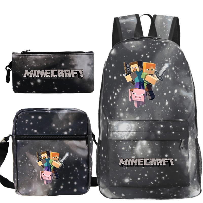 Primary And Secondary School Students Casual Schoolbag Game Merchandise Backpack Set