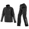 Komine RK-552 MC Compact Rainwear for Motorcycles - Water-resistant, Breathable, Top and Bottom Set