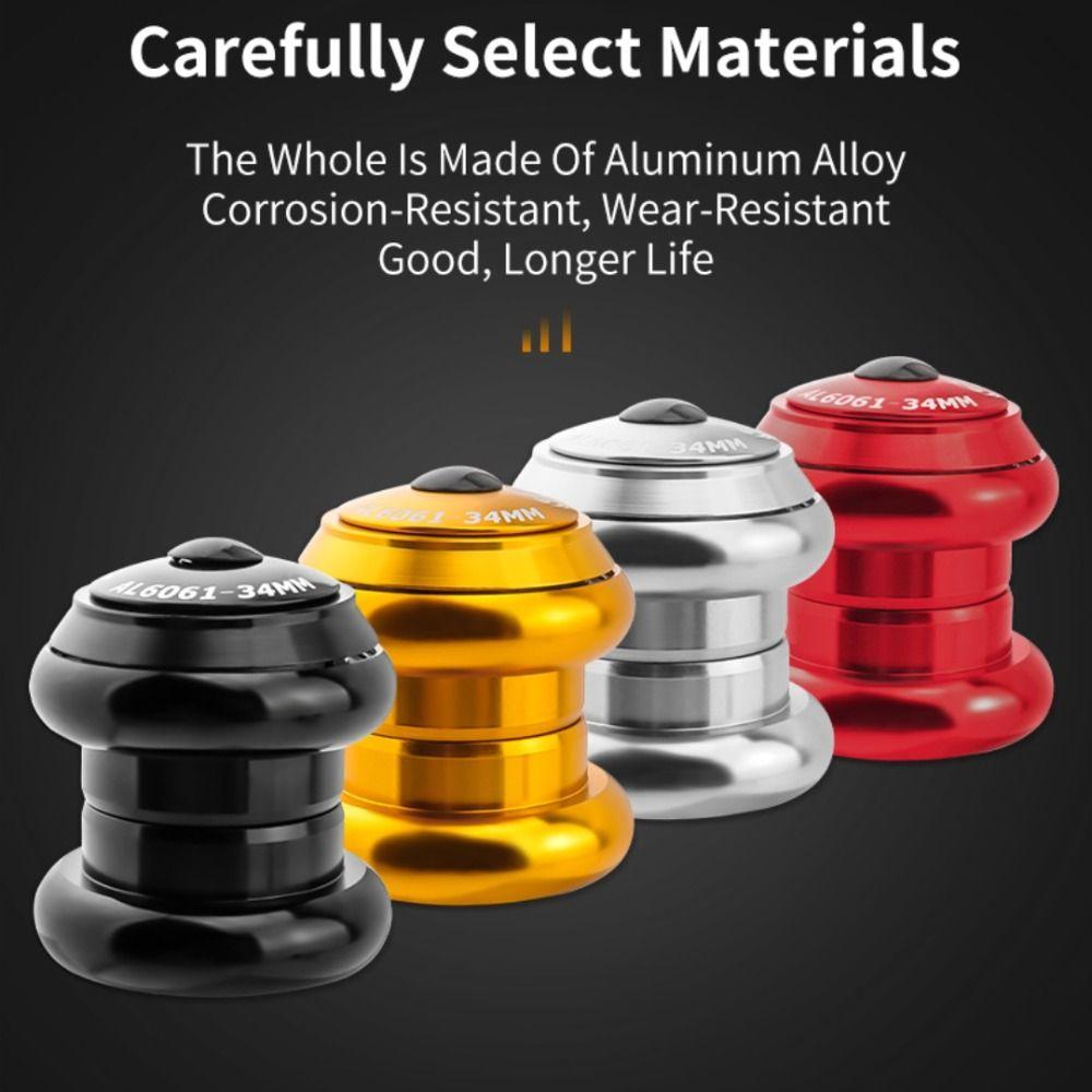 Aluminum Zinc Zinc Alloy MTB Headset 34MM Semi Integrated Headset Bicycle Headset Road Cycling