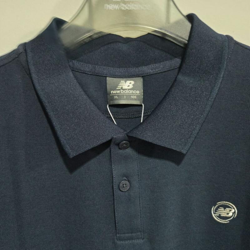 New Balance M Cool Feeling Pique Tee nbnff2M521 Navy