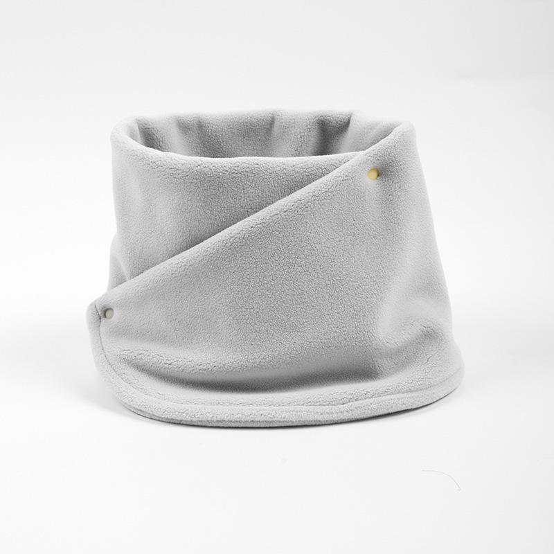 

Winter Scarf for Kids: Warm Fleece Snap Neck Warmer & Protector