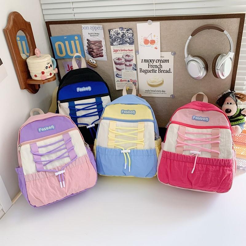 Backpack With School Durable Oxford Fabric And Versatile Usage Children For