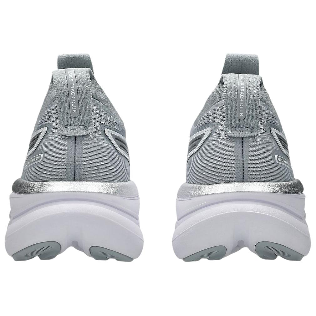 ASICS GEL NIMBUS 28 Breathable Running Shoes Men's Gray Silver 1011C222-020