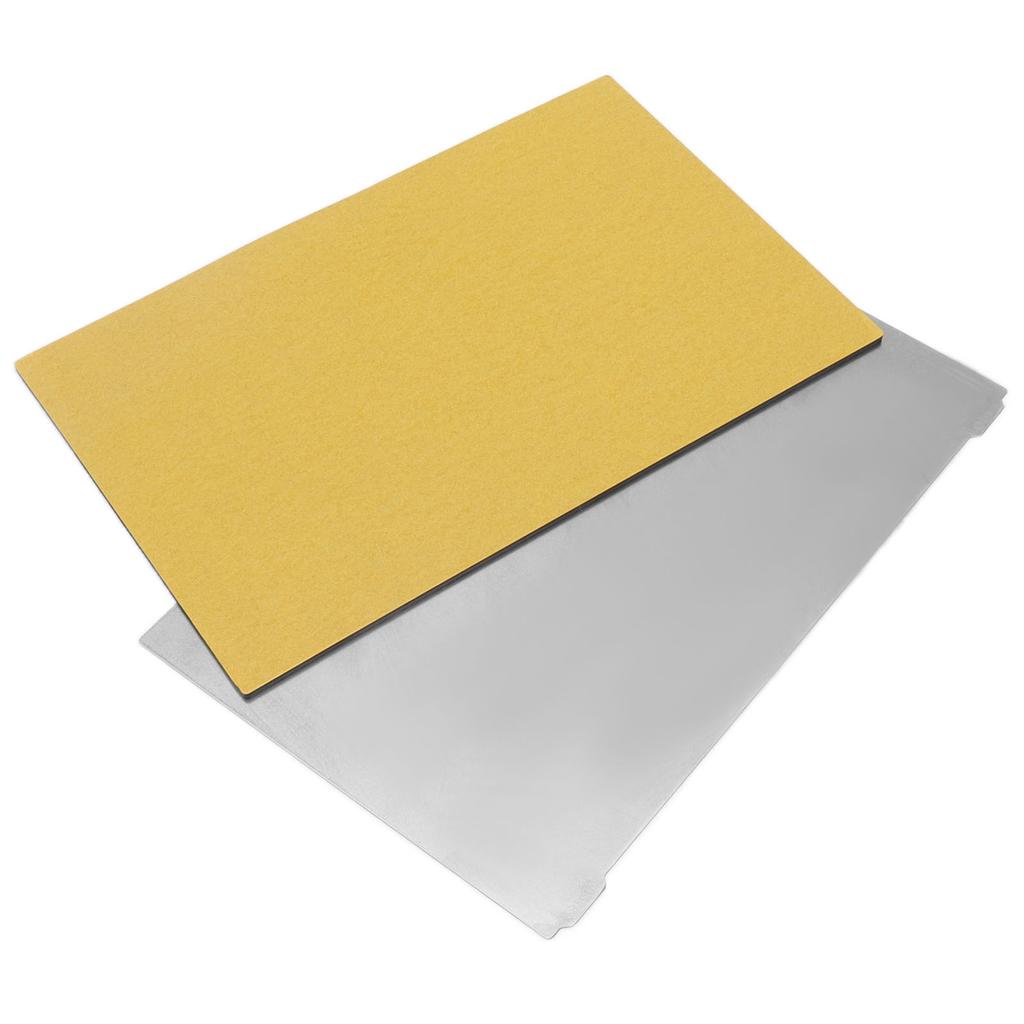 Spring Steel Plate Magnetic Flexible Resilient Steel Film with B Side Sticker for 3D Printer