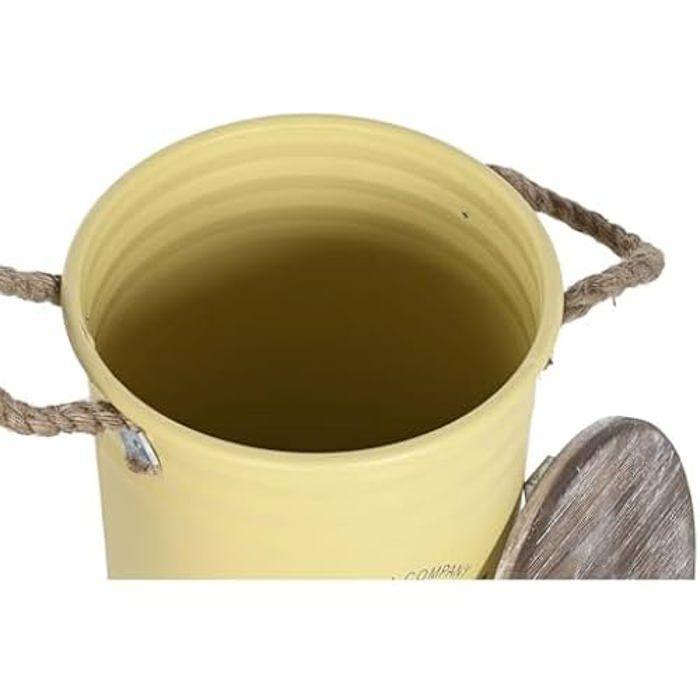 Coffre - HOME ESPRIT - Multicolore - Métal vintage - 38x38x48 cm - Petit meuble complément