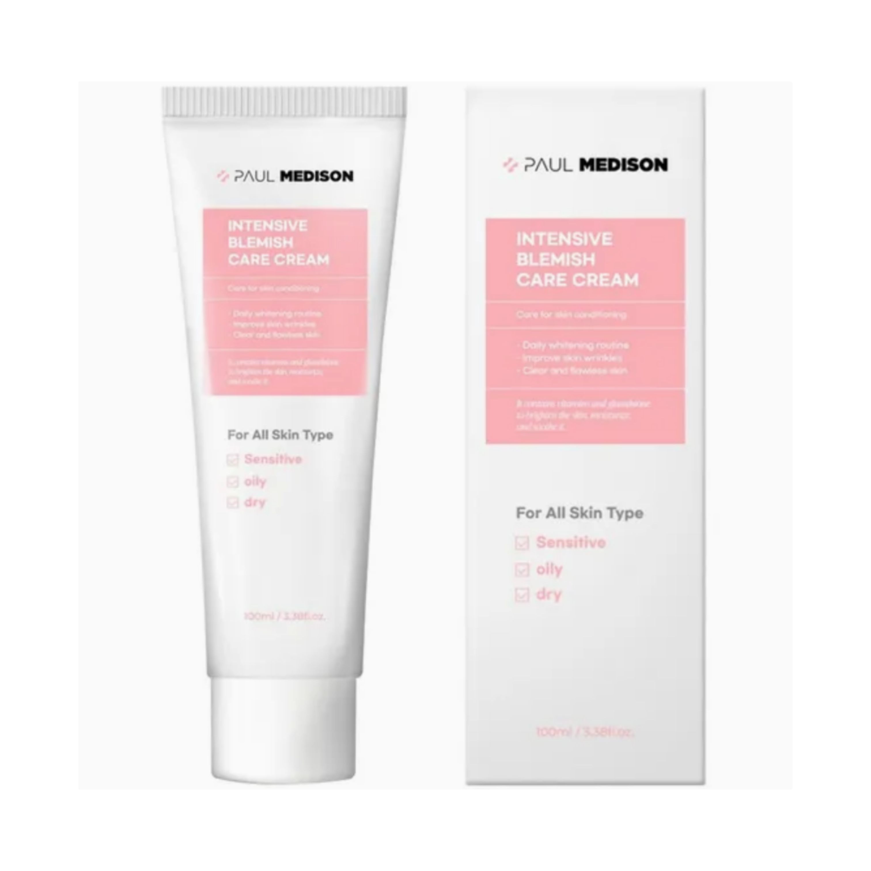 Paul Medison Intensive Blemish Care Cream 100ml