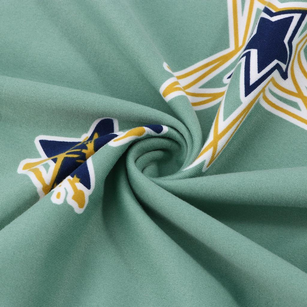 Women Star Printed Short Sleeve Blouse Loose Casual Tops Girls T-Shirt Tunic