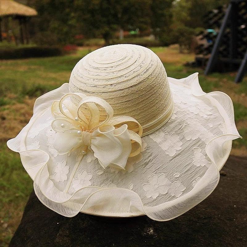 

Женские fascinators шляпы для шляпной мастерской шляпа для церкви шляпы с широкими полями ведро шляпы Кентукки Дерби Федора женская летняя пляжная складная кепка от солнца One Size
