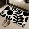 Entrance Doormat Minimalist Style Light Colored Rug Home Decoration Living Room Bathroom Floor Mat Kitchen Anti Slip Carpet