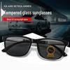 Men's & Unisex UV Protection Tempered Glass Driving Sunglasses for Outdoor Use