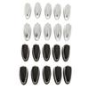 10 Pcs Iron Snare Drum Lug Bass Drum Claw Hooks Percussion Instrument Parts Accessories