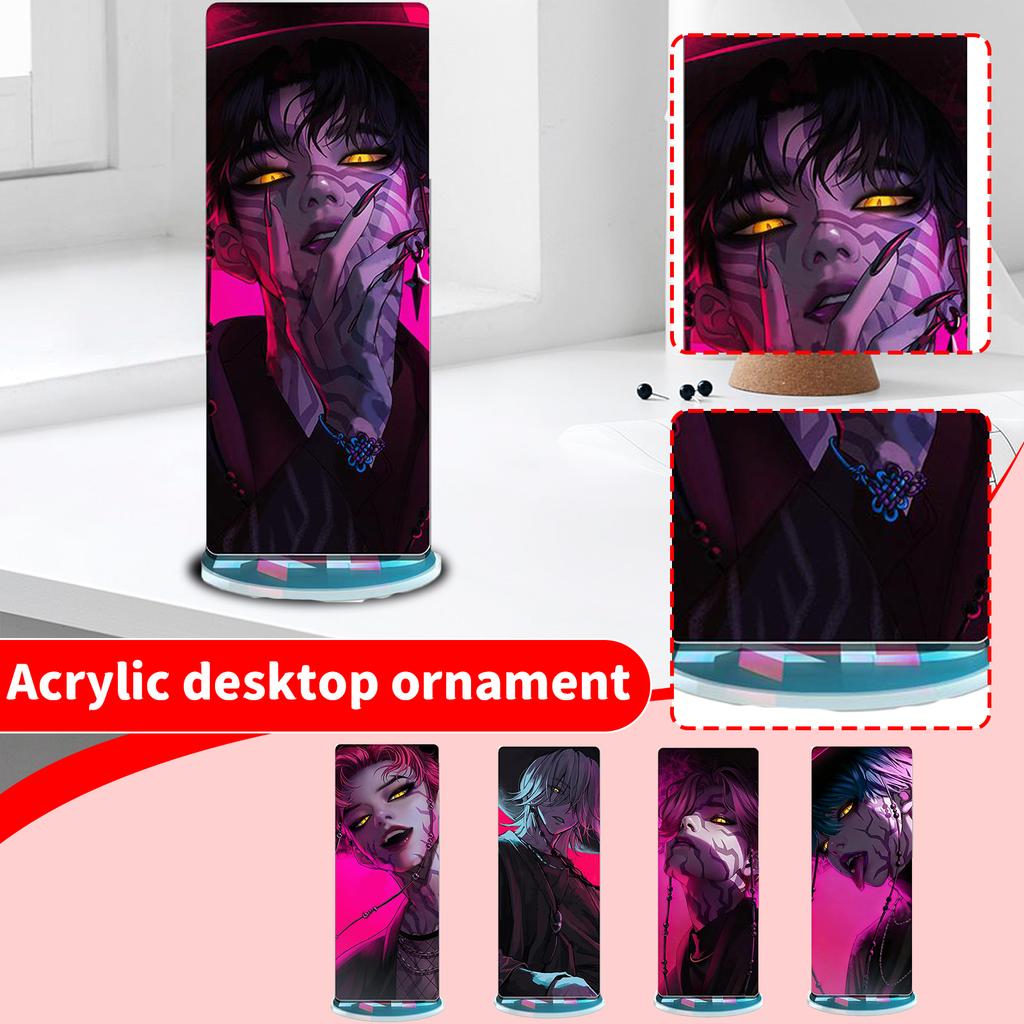 Hot Anime Acrylic Desktop Decoration, Height 16-20cm, Anime Peripheral Signboard, The Best Gift For Fans Of The Secondary World, Festival Gift