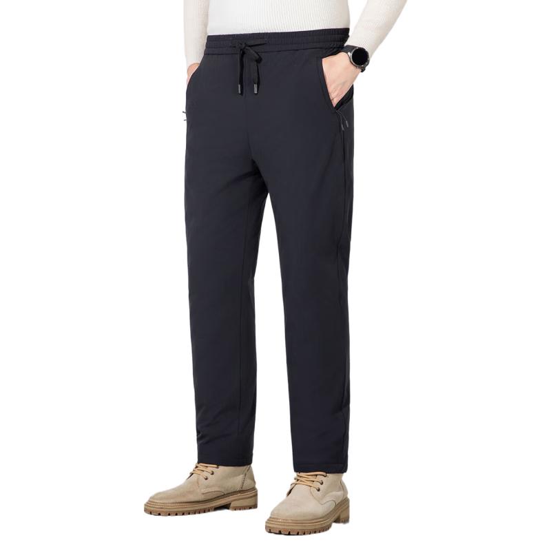 

Snowflying Men s Winter Goose Down Straight-Leg Pants 3XL