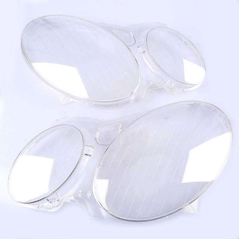 1 Pair Car Headlight Housing Shell for Mercedes Benz E-Class W211 2003 2004 2005 2006 2007 2008 2009 Headlamp Lens Cover