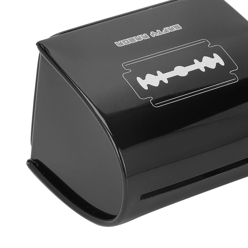 Blade Disposal Case Sealed Design Razor Disposal Case Large Capacity Safe Storage Bank for Used Razor Blades