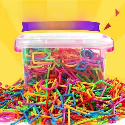 Varita Mágica Palo Inteligente - Bloques de Construcción Educativos para Niños, Juguetes para Jardín de Infancia, Set de Montaje de Partículas Pequeñas.