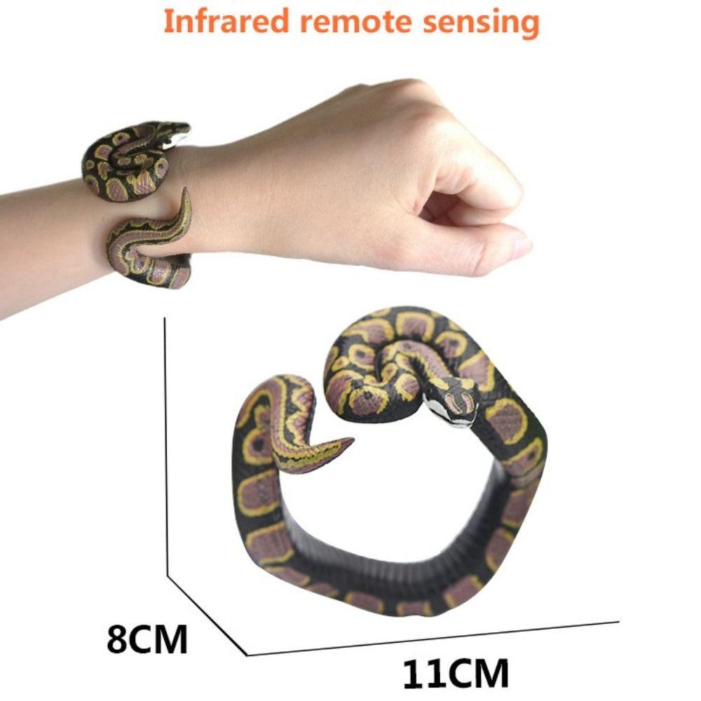 Snake Animal Model Python Snake Tricky Toys Snake Bracelet Simulation Animal Model Animal Bangles