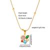 18K Gold Irregular Gemstone Necklace - Non-Fading Light Luxury Jewelry