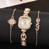 Women'S Quartz Bracelet Watch Set Fashion Small Dial Watch Accessories Trend Diamond-Encrusted Women'S Watch Women'S Watch