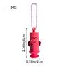 PVC Syringe Shaped Ampoule Bottle Opener, Portable Keychain Nurse Gift For Medical Staff, Novelty Promotion Giveaway Accessory