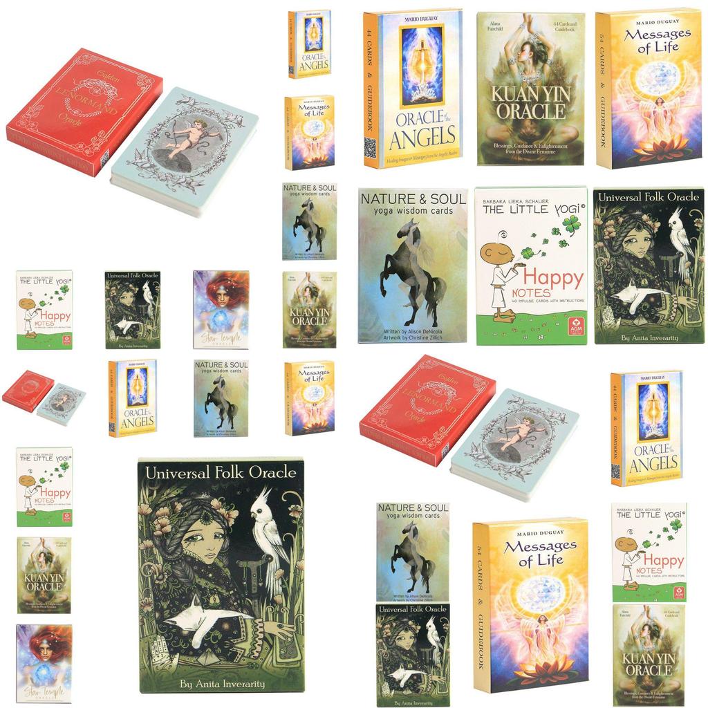 Beautifully Illustrated Tarot Deck Card Oracle Game For Parties And Yoga Practice