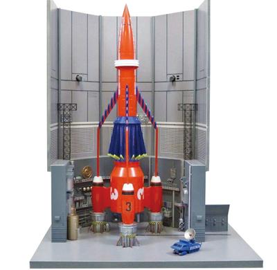 Aoshima Bunka Kyozaisha Thunderbird Thunderbird 3 Launch Base Series Plastic Model No.12 & 1/350