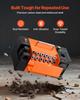 Drill Bits Sharpener MR-13B, 3-15mm Drill Bit Grinder Sharpener with Adjustable Lip Relief Angle & 95°-135° Point Angle, 4600RPM High Speed