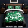 Hibernian FC Design Set Biancheria da Letto 1 Copripiumino + 2 Federe Morbido Traspirante Biancheria da Letto per la Casa