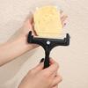 JUSTINLAU Cheese Slicer Butter Scraper with Stainless Steel Adjustable Thickness Wire  Aluminum Alloy Cheese Grater Kitchen Tool