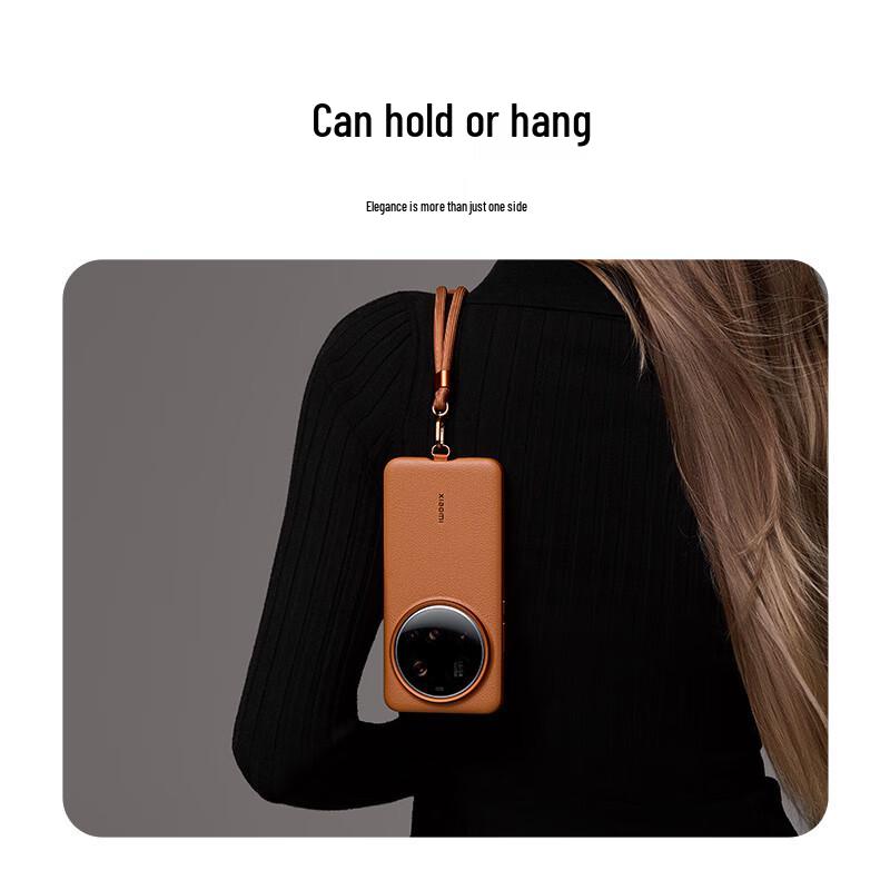 Etui ochronne ze skórzanym paskiem Xiaomi 15 Ultra