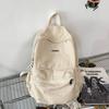 Schoolbag1011 new trendy backpack female Hong Kong style retro schoolbag male Japanese large capacity high school student college student backpack