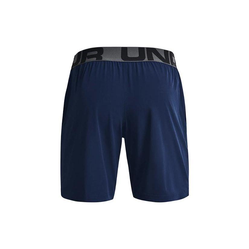 Under Armour Elevated 2.0 Woven Shorts With Logo Print Men Bottoms Blue 1362289-408