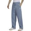 Nike SB Pantaloni in Denim Leggeri Resistenti Gamba Dritta Look Vintage Uomo Fondo Blu Ardesia Bianco FZ7008493