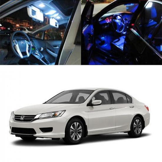 5-Light SMD Full LED Interior Lights Package Deal For 2013 and up Honda Accord
