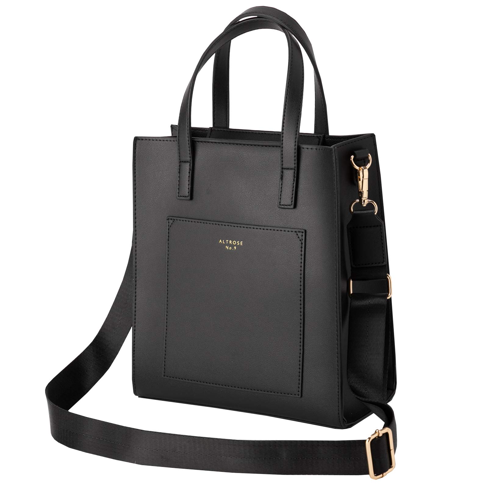 

Вертикальная сумка-тоут через плечо для черной сумки [CROSSMARVELLY], 2 способа ношения, сумка, кроссбоди, сумка, простая, для взрослых, R35, чёрный