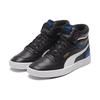 Puma Ralph Sampson Mid Synthetic Leather Durable High-Top Sneakers Unisex Sneakers Black White 370847-17