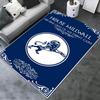 Tappeto Nuovo Millwall FC 2025 per Soggiorno Camera da Letto Casa Decorazione Divano, Tappetino Antiscivolo per Giochi Bambini