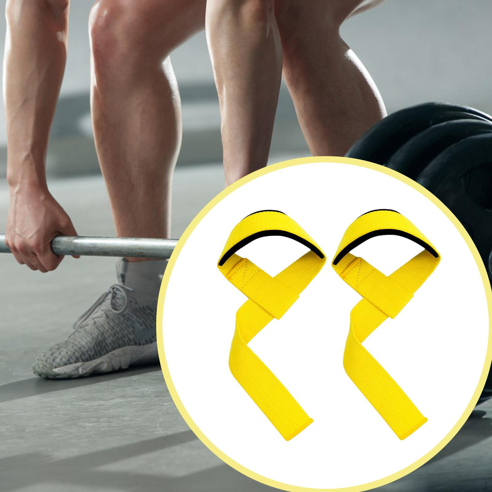 

2Pcs Weight Lifting Straps Wrist Wraps Portable Workout Weightlifting Hand Grip for