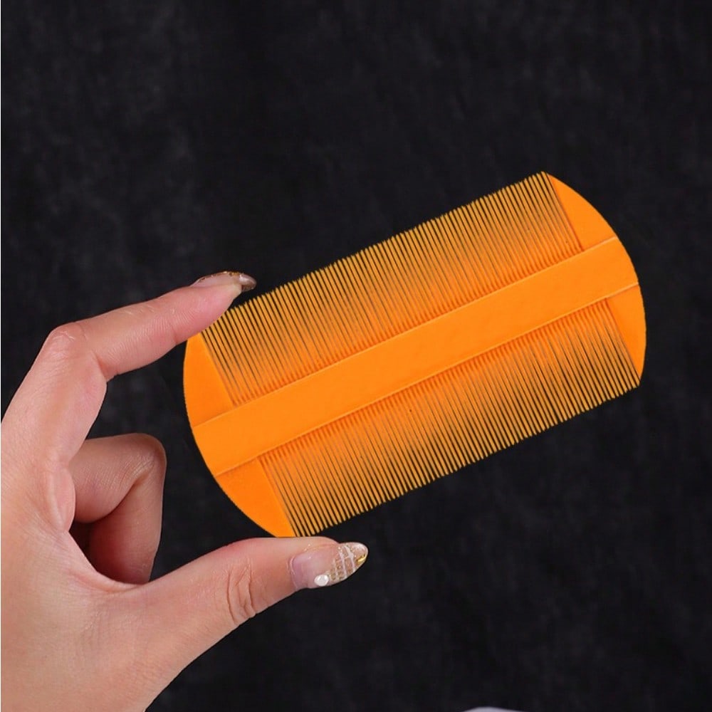 1pcs Ultra Dense Tooth Dandruff Removing Comb, Encrypted Lice Removing Comb, Household Dandruff And Mite Removing Comb, Scalp Cleaning Tool