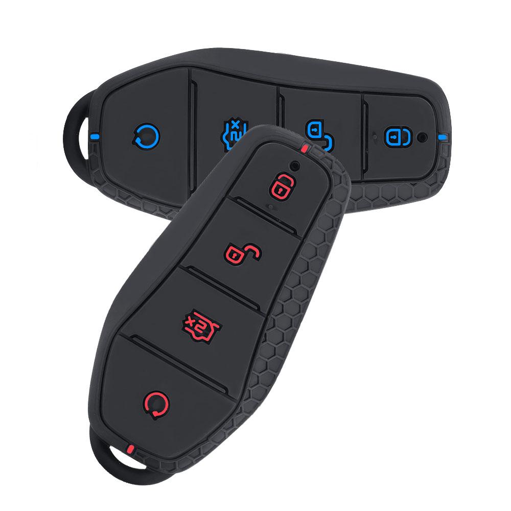 New Fashion Silicone Holder Key Case For BYD Atto 3 Han EV Dolphin Song PRO Max Tang DM Yuan Dolphin E2 Qin PLUS Car Key Cover