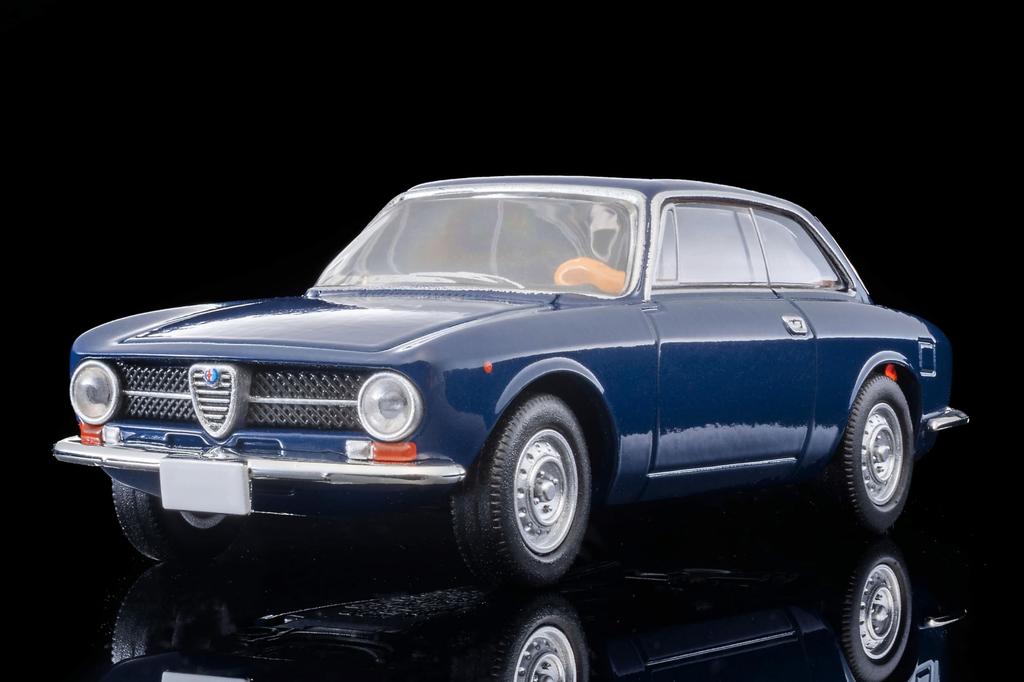 TOMYTEC Tomica Limited Vintage 164 LV-154c Alfa Romeo GT 1300 Junior Navy Blue Finished Model 339403