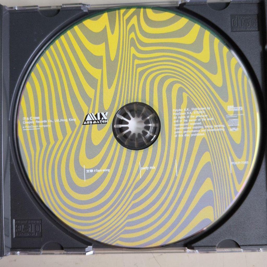 [USED] Faye Wong MIX AND MATCH CD
