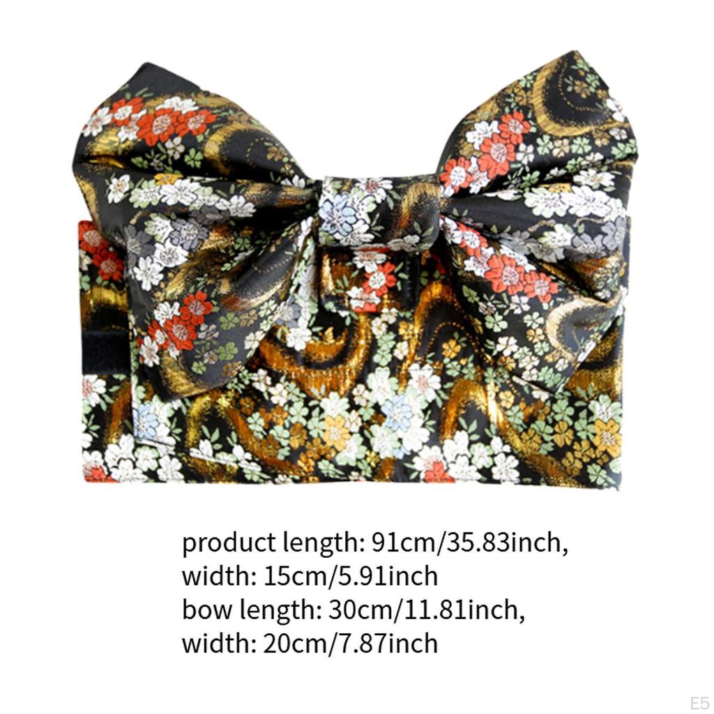 Japonské kimono mašle pás snadno se nasazuje pas na festivaly, svatební hostinu